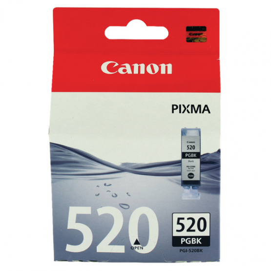 Canon PGI-520BK Black Ink Cartridge (2932B001) 